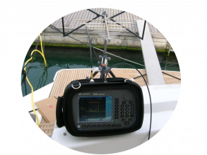  Tool used for the Electromagnetic data in yacht